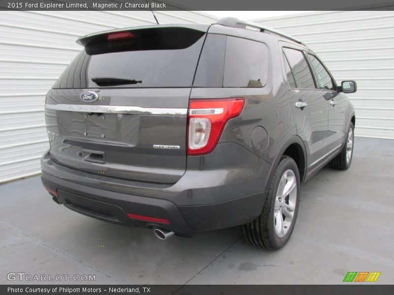 Magnetic / Charcoal Black 2015 Ford Explorer Limited