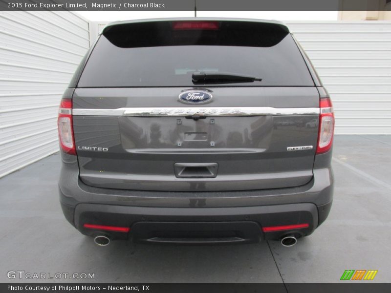 Magnetic / Charcoal Black 2015 Ford Explorer Limited