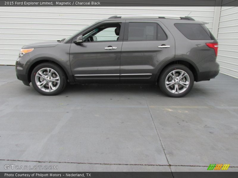 Magnetic / Charcoal Black 2015 Ford Explorer Limited