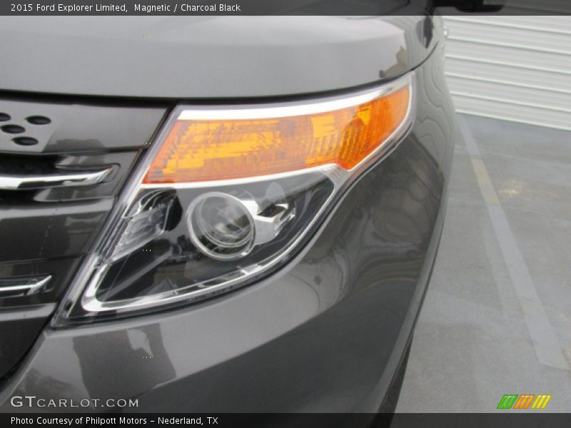 Magnetic / Charcoal Black 2015 Ford Explorer Limited