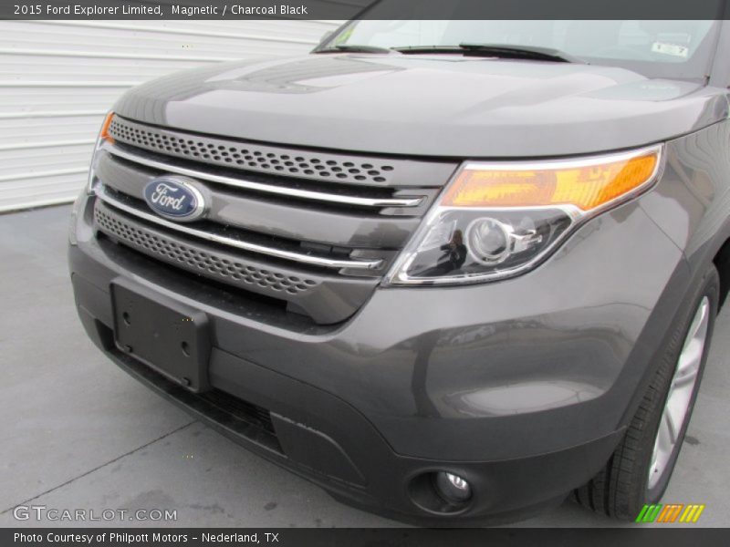 Magnetic / Charcoal Black 2015 Ford Explorer Limited