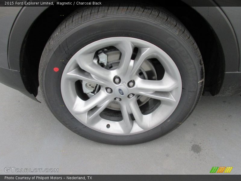 Magnetic / Charcoal Black 2015 Ford Explorer Limited