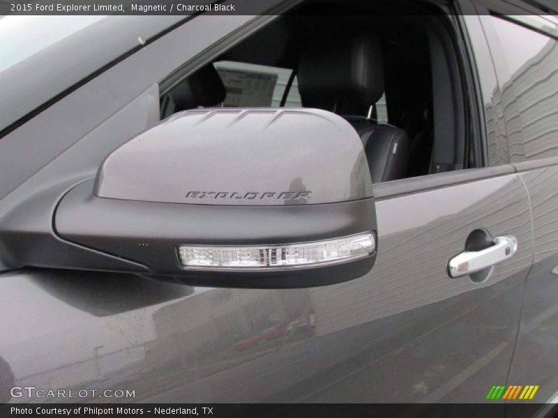 Magnetic / Charcoal Black 2015 Ford Explorer Limited