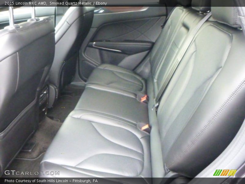 Rear Seat of 2015 MKC AWD