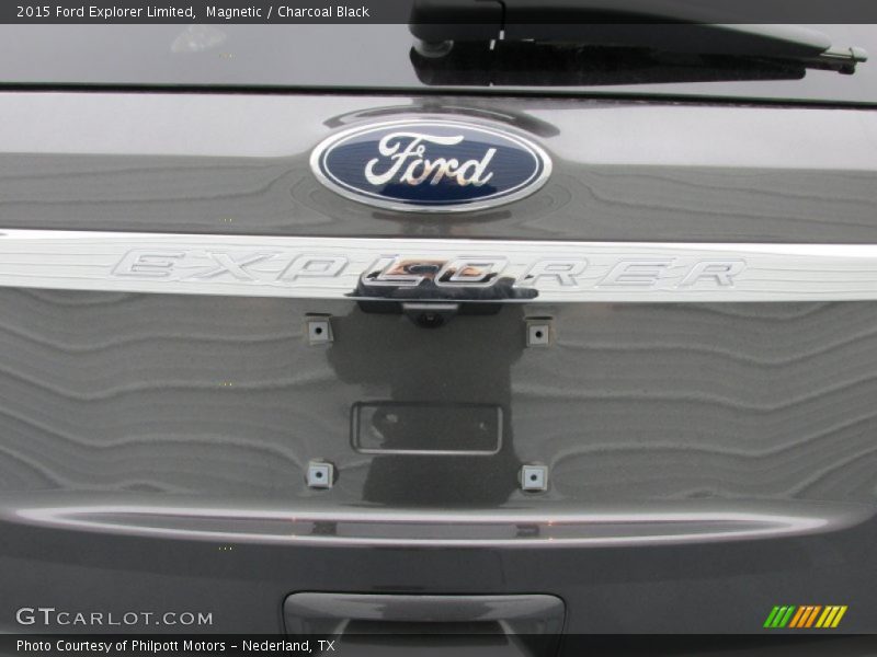 Magnetic / Charcoal Black 2015 Ford Explorer Limited