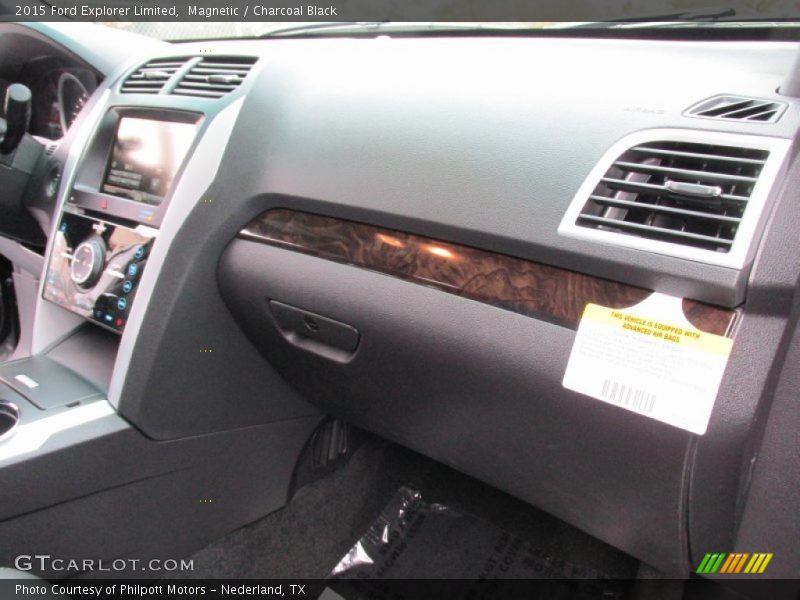 Magnetic / Charcoal Black 2015 Ford Explorer Limited