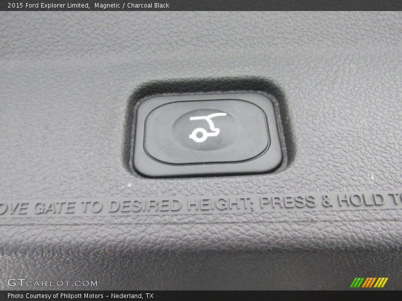 Magnetic / Charcoal Black 2015 Ford Explorer Limited