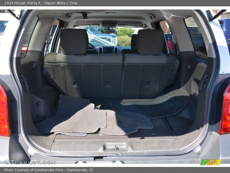 Glacier White / Gray 2014 Nissan Xterra X