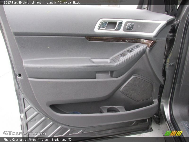 Magnetic / Charcoal Black 2015 Ford Explorer Limited