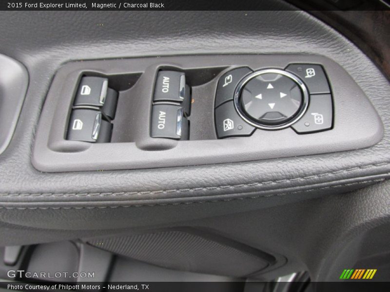 Magnetic / Charcoal Black 2015 Ford Explorer Limited