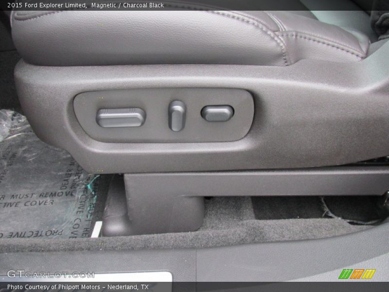 Magnetic / Charcoal Black 2015 Ford Explorer Limited