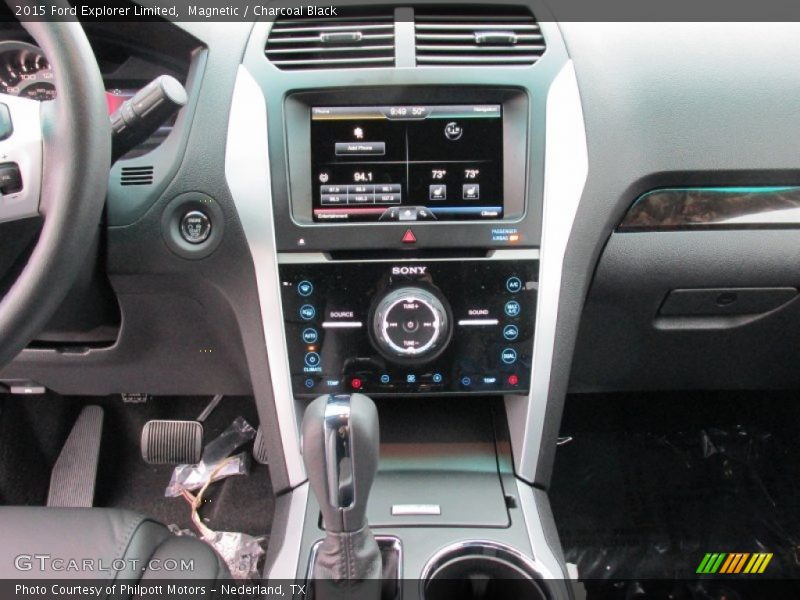 Magnetic / Charcoal Black 2015 Ford Explorer Limited