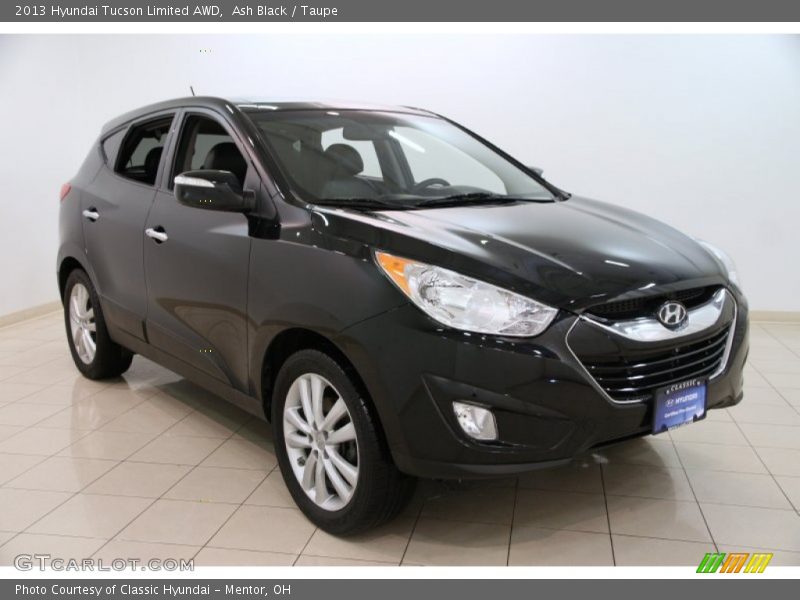 Ash Black / Taupe 2013 Hyundai Tucson Limited AWD