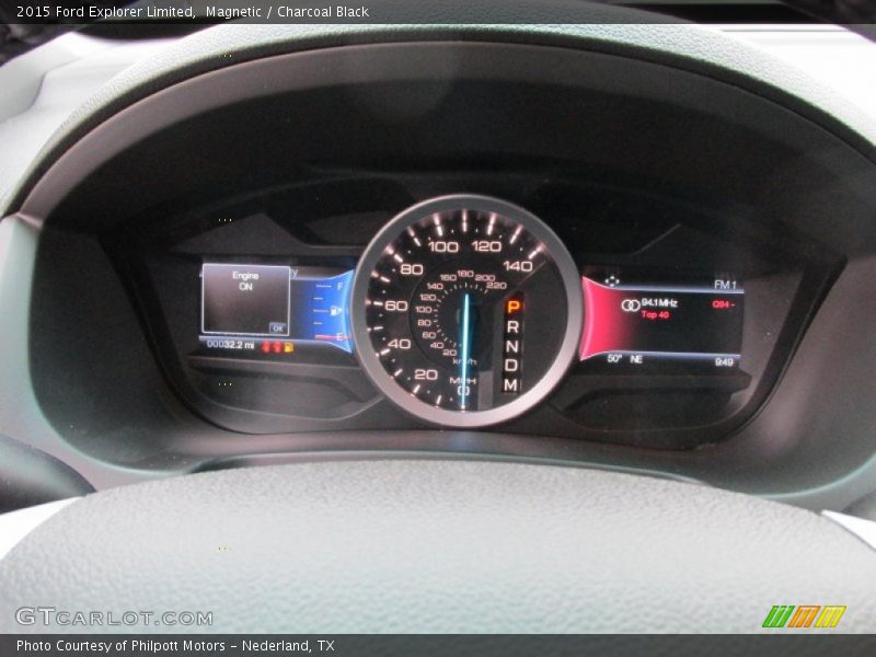 Magnetic / Charcoal Black 2015 Ford Explorer Limited