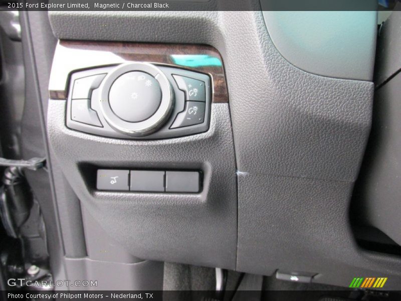 Magnetic / Charcoal Black 2015 Ford Explorer Limited