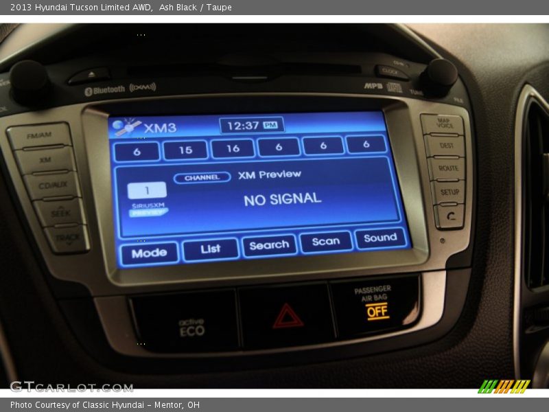 Ash Black / Taupe 2013 Hyundai Tucson Limited AWD