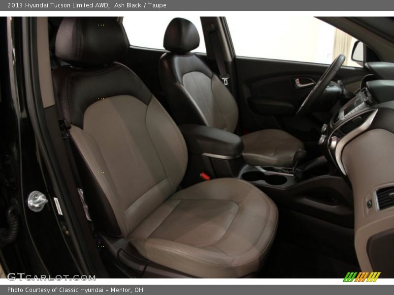 Ash Black / Taupe 2013 Hyundai Tucson Limited AWD