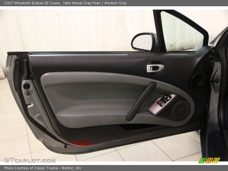 Satin Meisai Gray Pearl / Medium Gray 2007 Mitsubishi Eclipse SE Coupe