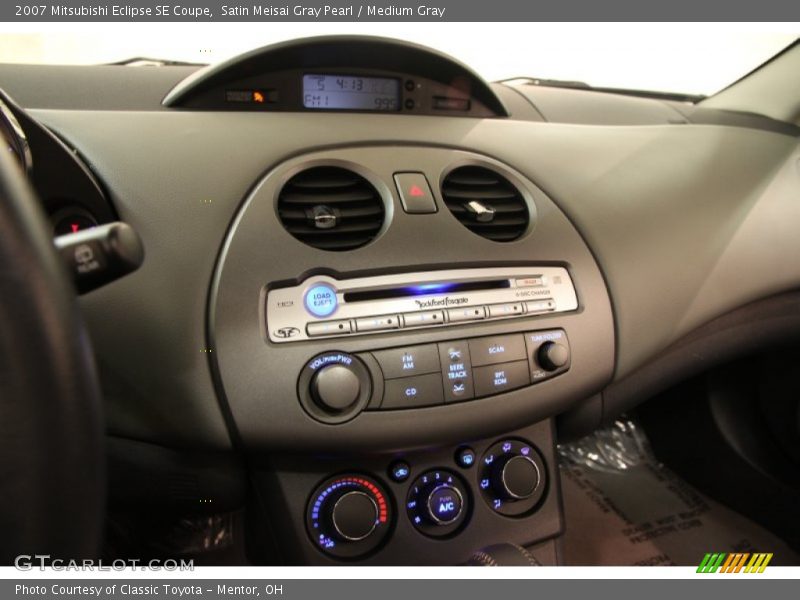Satin Meisai Gray Pearl / Medium Gray 2007 Mitsubishi Eclipse SE Coupe