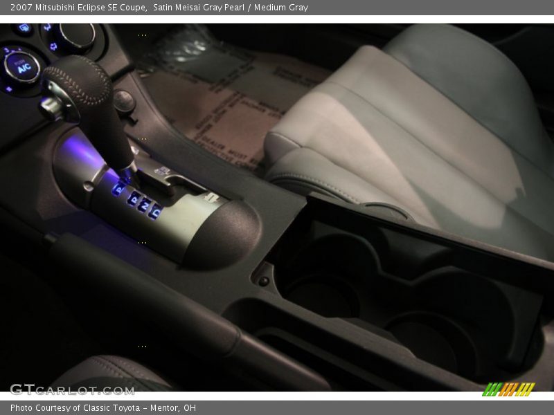 Satin Meisai Gray Pearl / Medium Gray 2007 Mitsubishi Eclipse SE Coupe