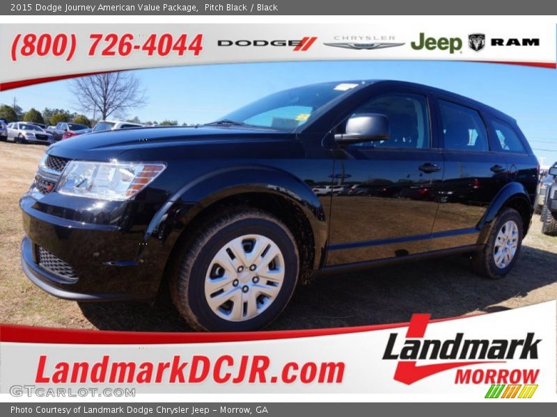Pitch Black / Black 2015 Dodge Journey American Value Package