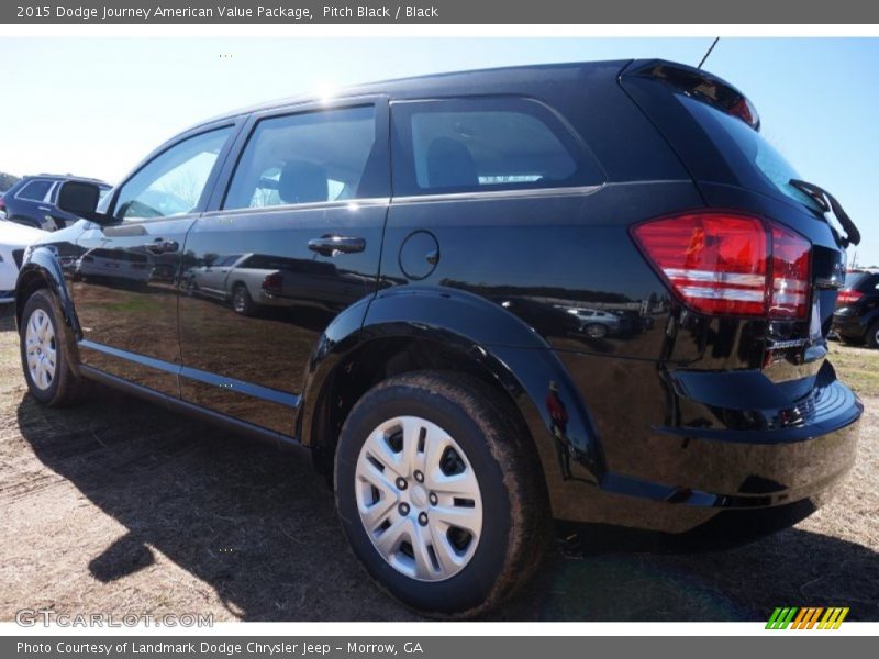 Pitch Black / Black 2015 Dodge Journey American Value Package