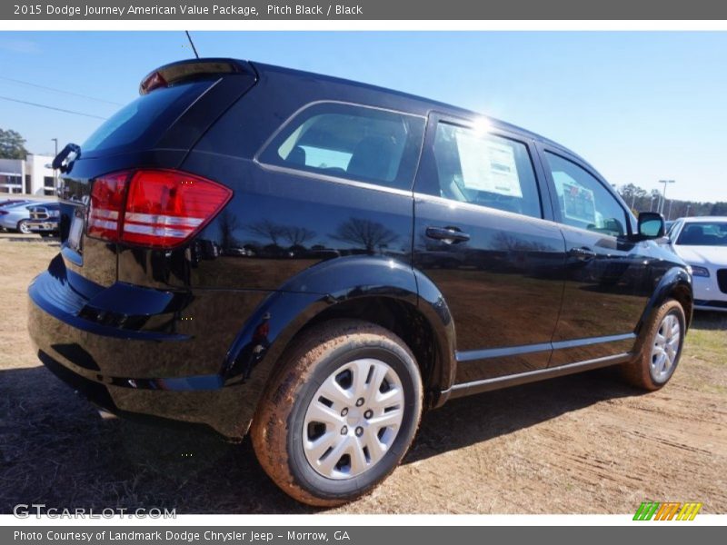 Pitch Black / Black 2015 Dodge Journey American Value Package