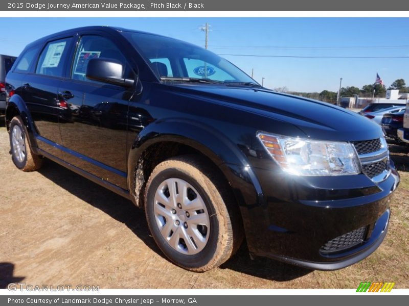 Pitch Black / Black 2015 Dodge Journey American Value Package
