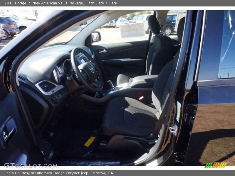 Pitch Black / Black 2015 Dodge Journey American Value Package