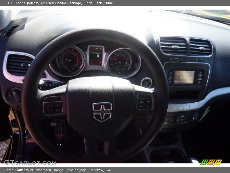 Pitch Black / Black 2015 Dodge Journey American Value Package