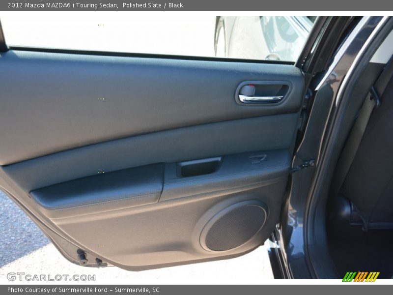Polished Slate / Black 2012 Mazda MAZDA6 i Touring Sedan