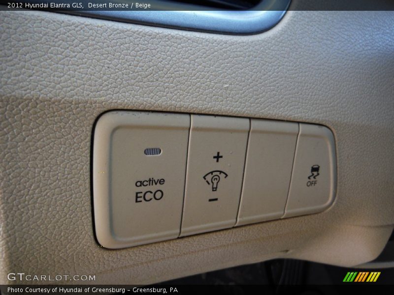 Desert Bronze / Beige 2012 Hyundai Elantra GLS