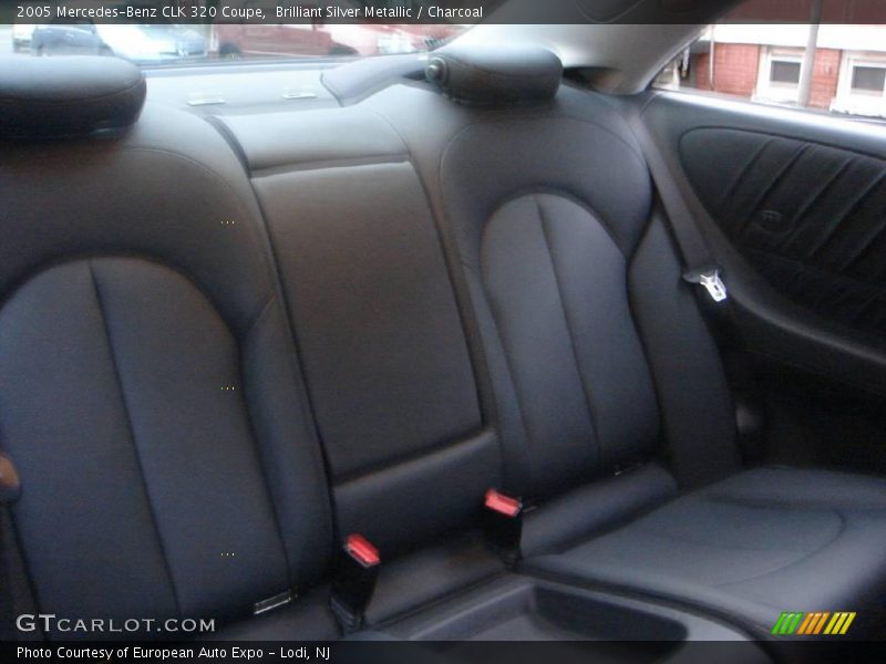 Brilliant Silver Metallic / Charcoal 2005 Mercedes-Benz CLK 320 Coupe