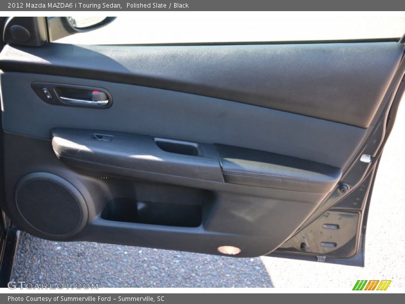 Polished Slate / Black 2012 Mazda MAZDA6 i Touring Sedan