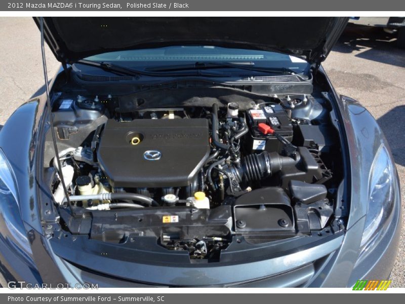 Polished Slate / Black 2012 Mazda MAZDA6 i Touring Sedan