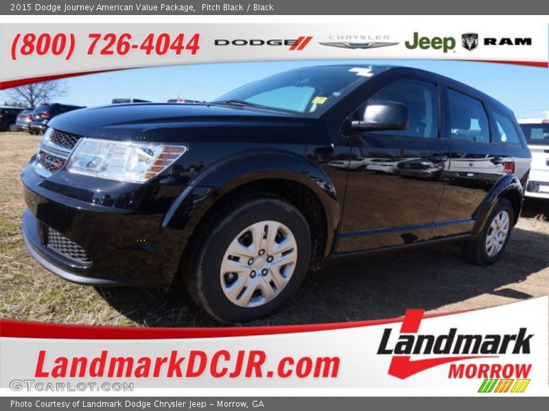 Pitch Black / Black 2015 Dodge Journey American Value Package