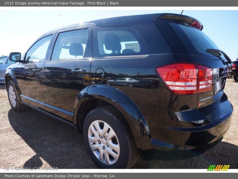 Pitch Black / Black 2015 Dodge Journey American Value Package