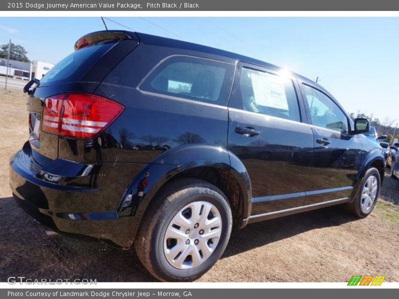 Pitch Black / Black 2015 Dodge Journey American Value Package