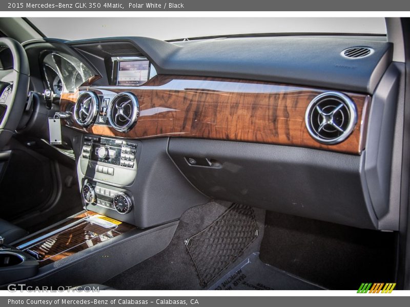 Polar White / Black 2015 Mercedes-Benz GLK 350 4Matic