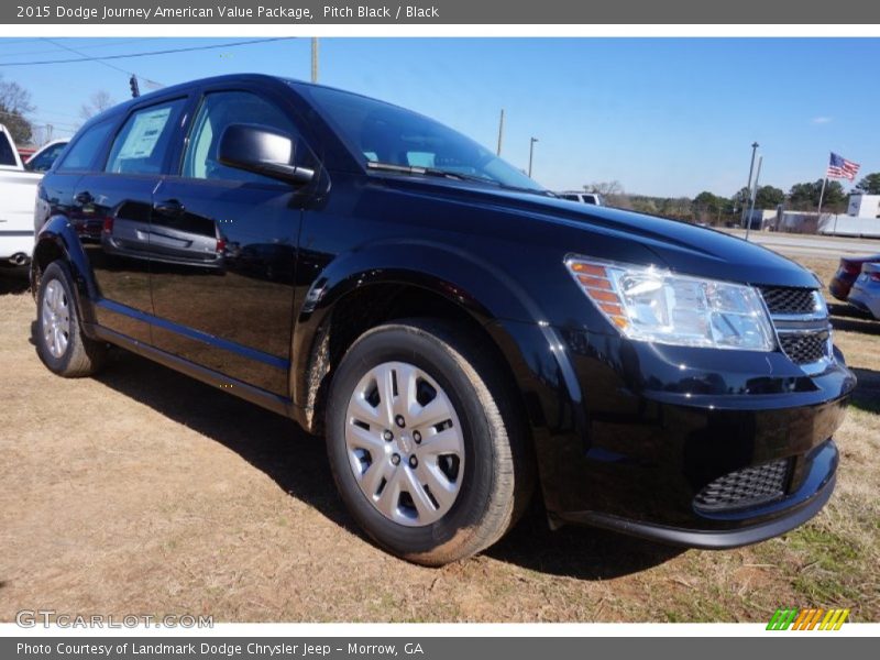 Pitch Black / Black 2015 Dodge Journey American Value Package
