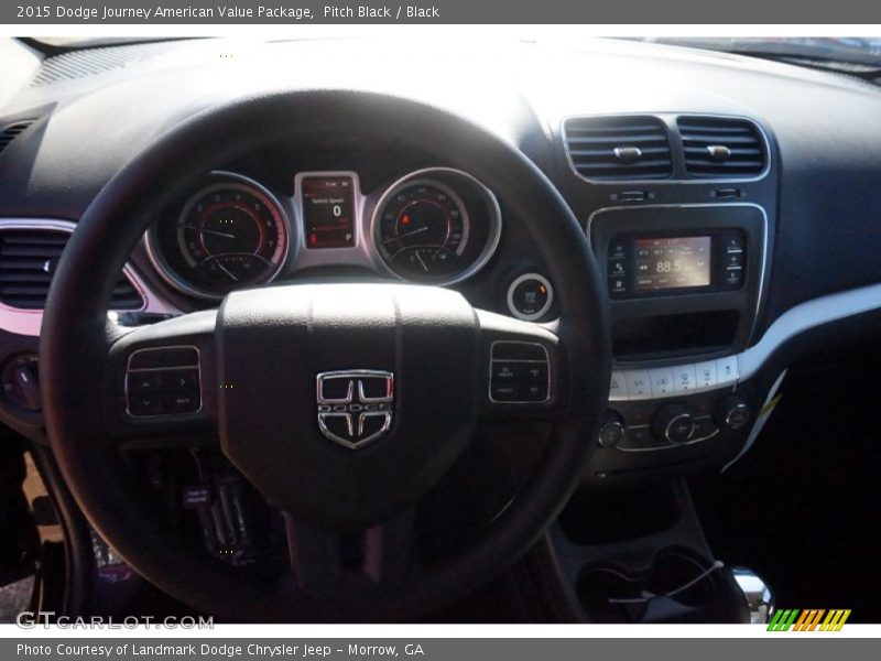 Pitch Black / Black 2015 Dodge Journey American Value Package