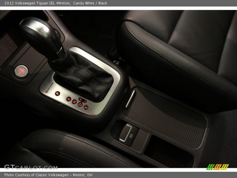 Candy White / Black 2012 Volkswagen Tiguan SEL 4Motion