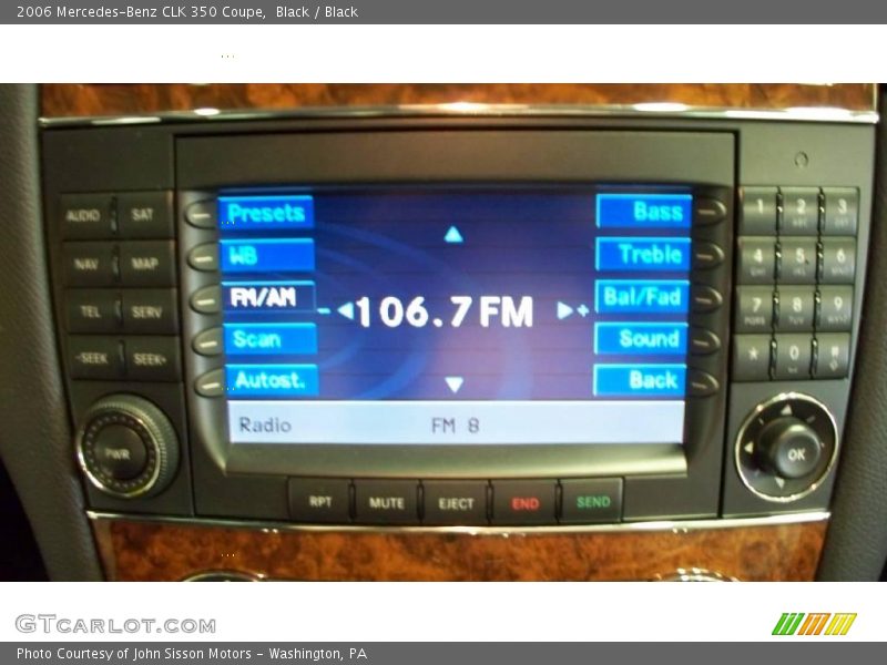 Black / Black 2006 Mercedes-Benz CLK 350 Coupe