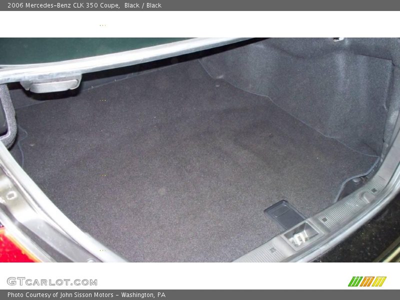 Black / Black 2006 Mercedes-Benz CLK 350 Coupe