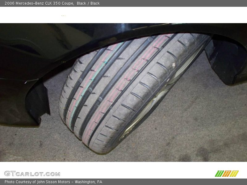 Black / Black 2006 Mercedes-Benz CLK 350 Coupe