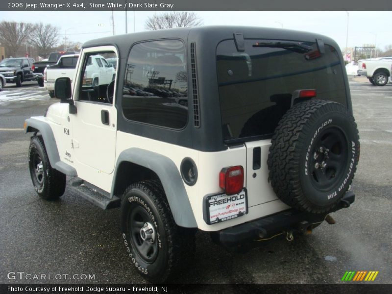 Stone White / Dark Slate Gray 2006 Jeep Wrangler X 4x4