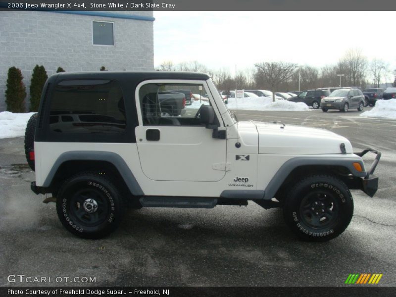 Stone White / Dark Slate Gray 2006 Jeep Wrangler X 4x4