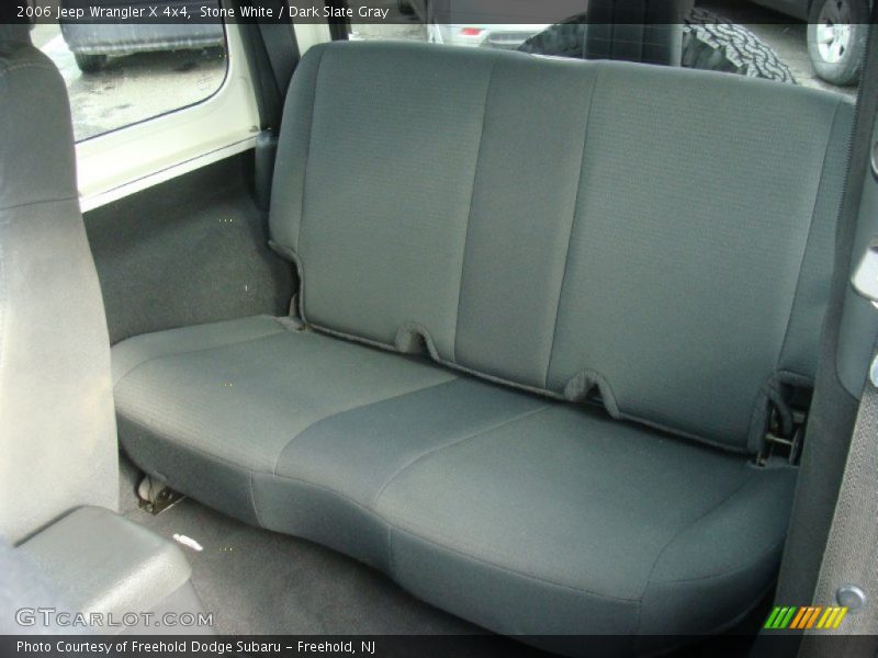 Stone White / Dark Slate Gray 2006 Jeep Wrangler X 4x4