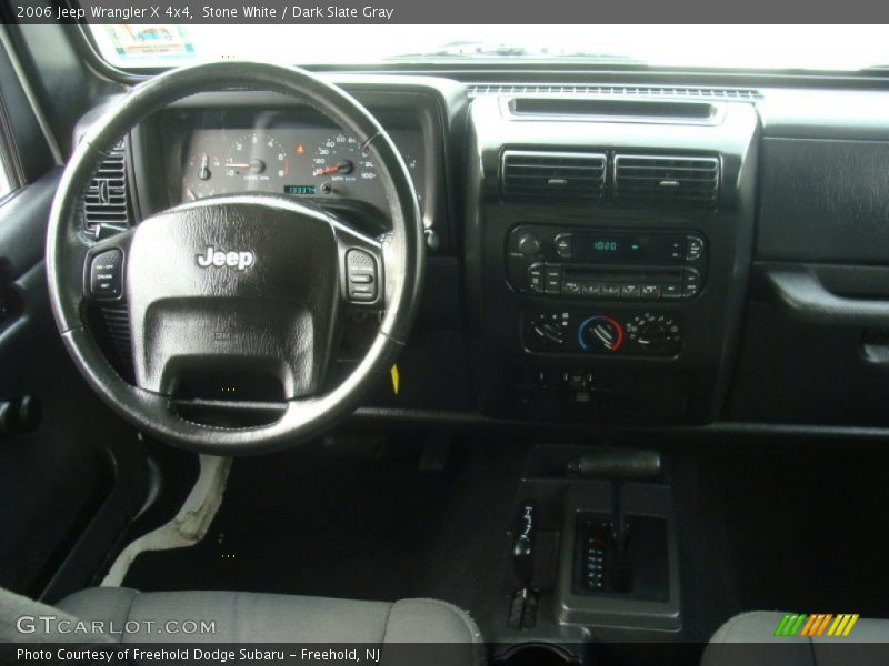 Stone White / Dark Slate Gray 2006 Jeep Wrangler X 4x4