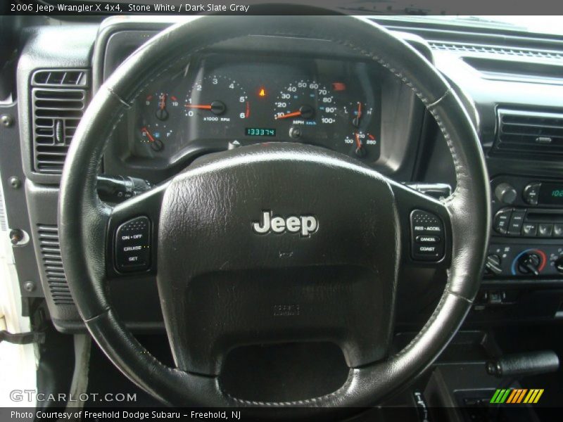 Stone White / Dark Slate Gray 2006 Jeep Wrangler X 4x4